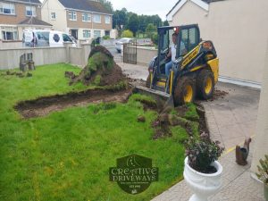 Tarmac Driveway with Barleystone Border in Limerick