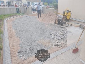 Tarmac Driveway with Barleystone Border in Limerick